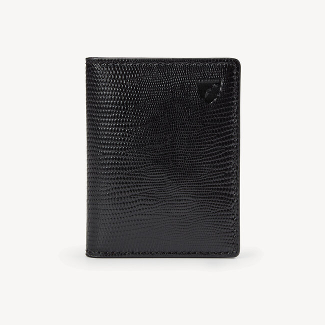 Black Lizard ID & Travel Card Holder Aspinal
