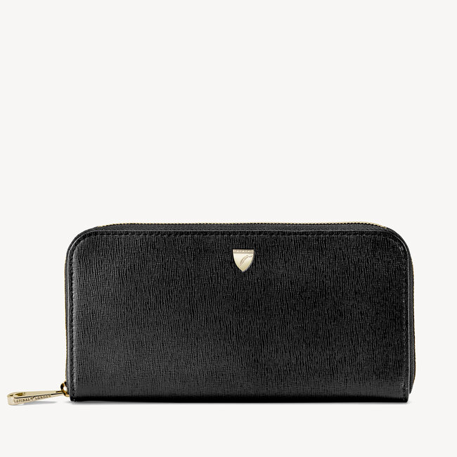 Continental Purse Black Saffiano