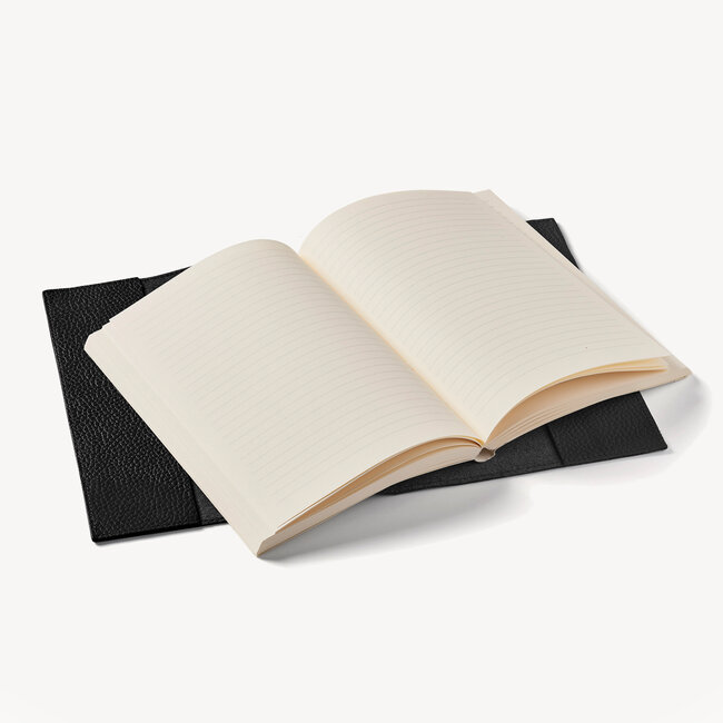 A5 Refillable Journal Black Pebble