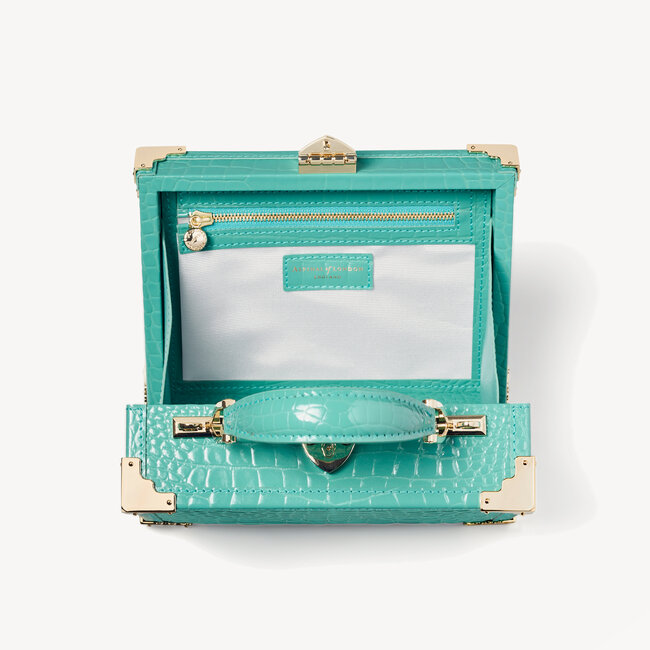 The Trunk Chalkhill Blue Patent Croc