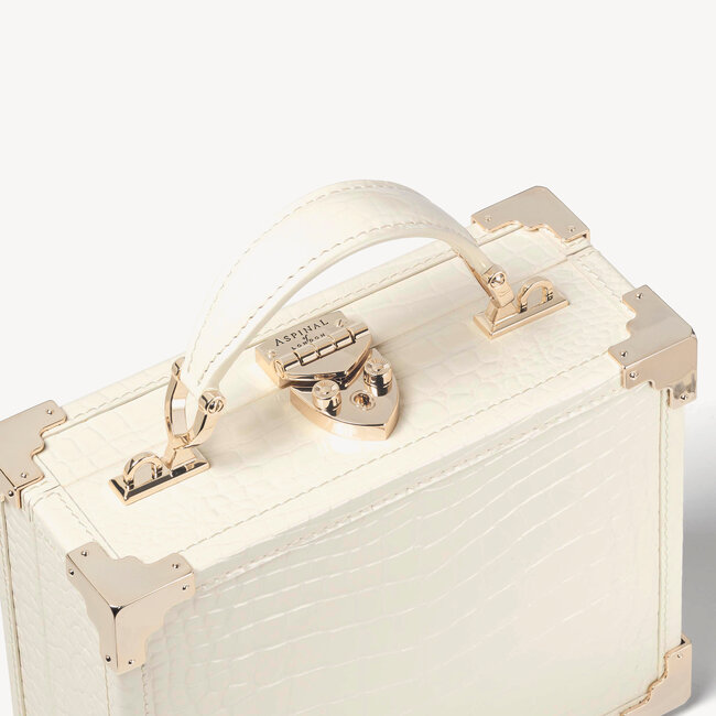 The Trunk Ivory Patent Croc