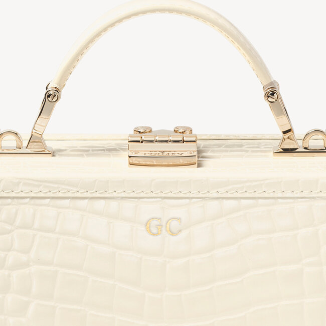 The Trunk Ivory Patent Croc