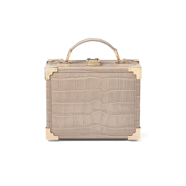The Trunk Deep Shine Soft Taupe Croc