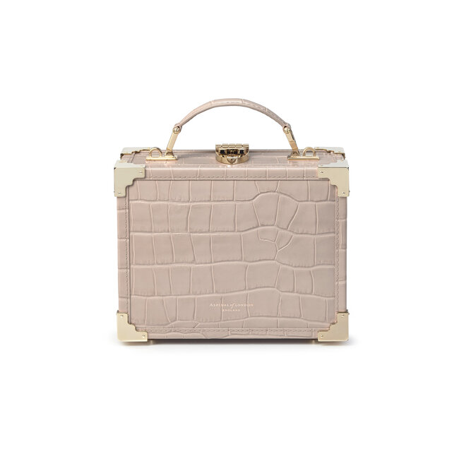 The Trunk Deep Shine Soft Taupe Croc