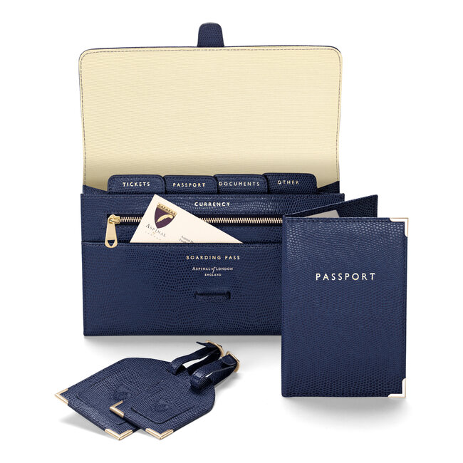 Classic Travel Collection Midnight Blue Lizard
