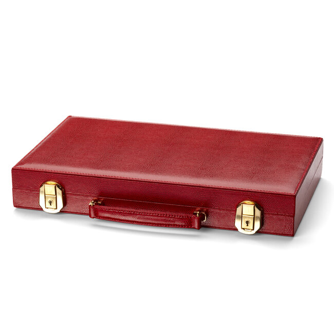 17-inch Backgammon Set Berry Lizard