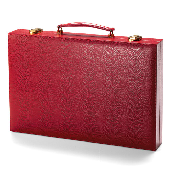 17-inch Backgammon Set Berry Lizard