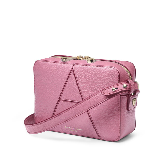Camera 'A' Bag Tea Rose Pebble