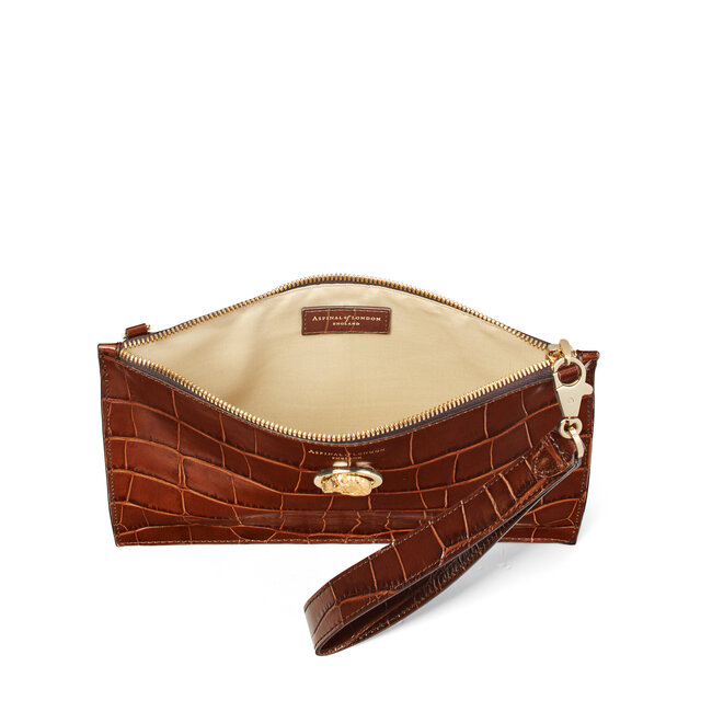 Soho Bag Brown Soft Croc