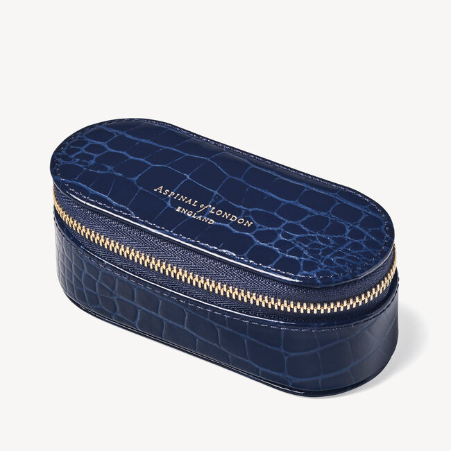 Handbag Tidy All Midnight Blue Patent Croc