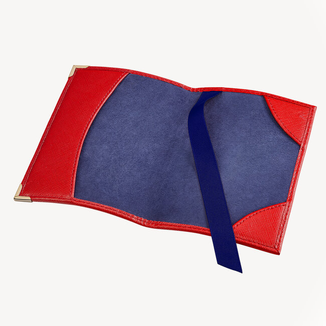 Passport Cover Scarlet Saffiano