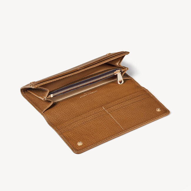 London Purse Tan Pebble