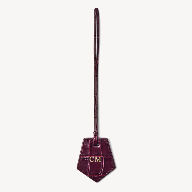 Perso Charm Deep Shine Bordeaux Croc