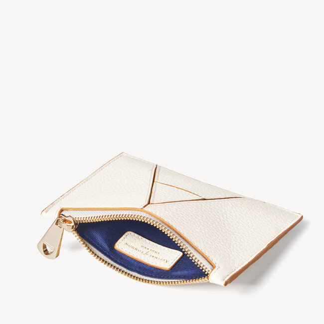 Small Essential 'A' Pouch Ivory Pebble