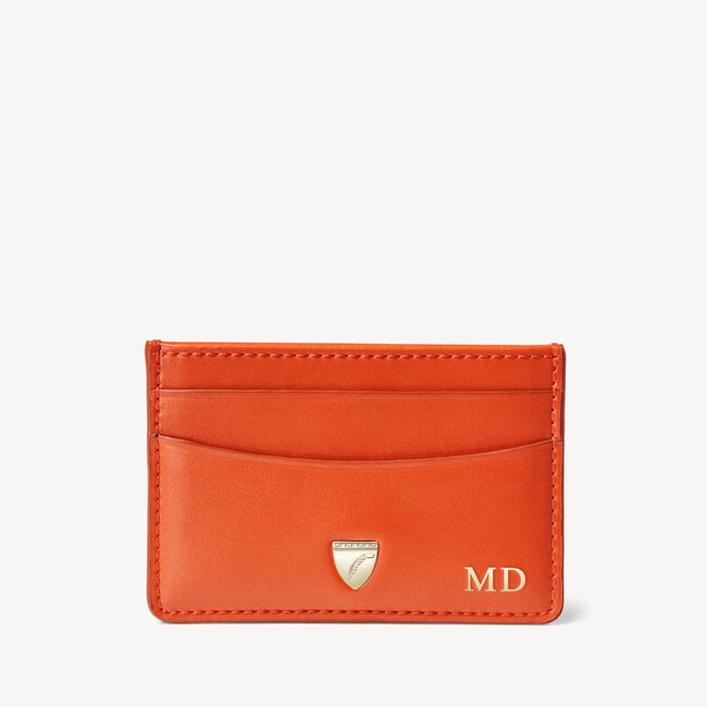 Slim Credit Card Holder Smooth Marmalade