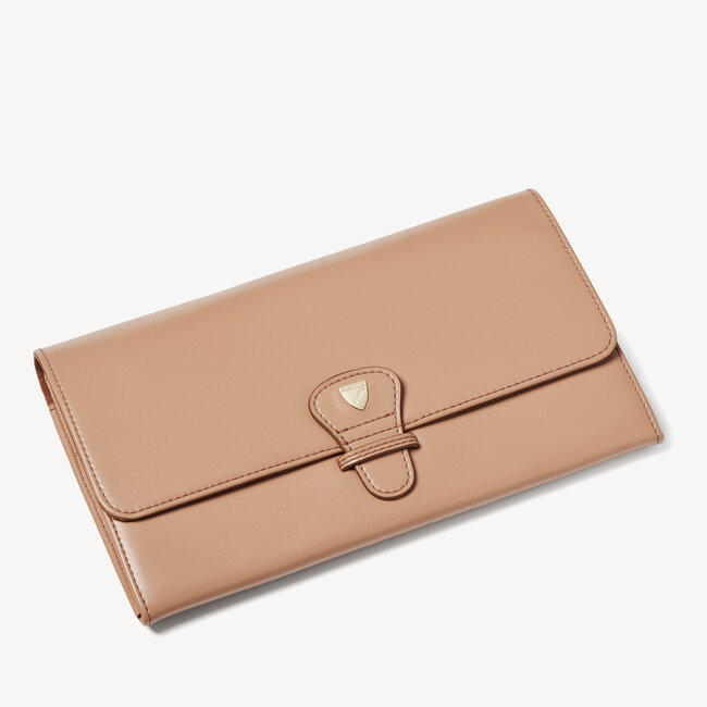 Travel Wallet with Removable Inserts Smooth Sand