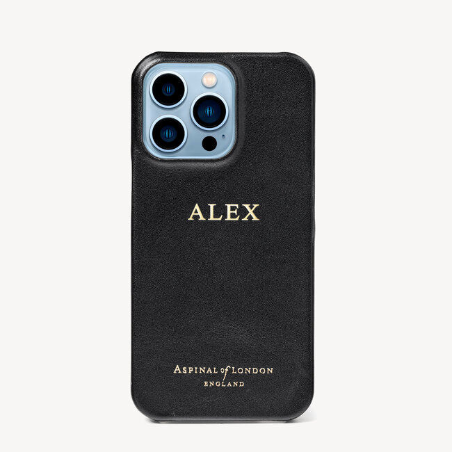 iPhone 13 Pro Case Smooth Black