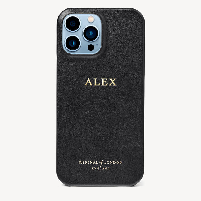 iPhone 13 Pro Max Case Smooth Black