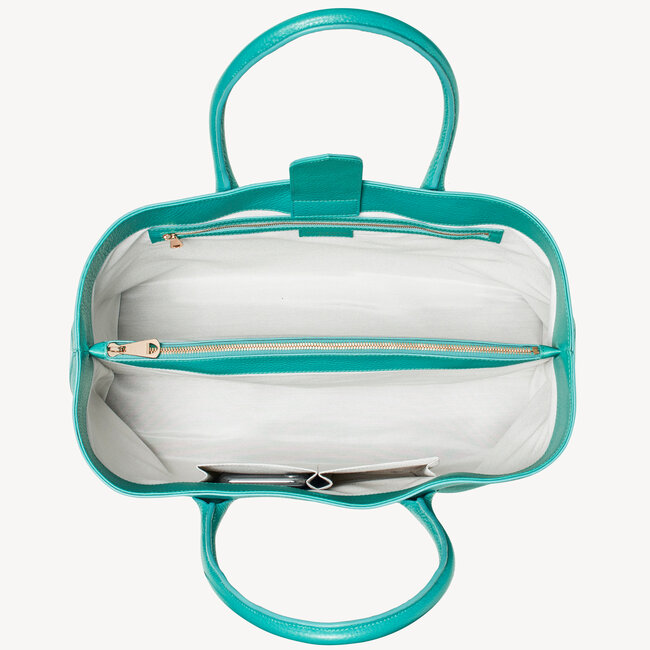 London Tote Chalkhill Blue Pebble
