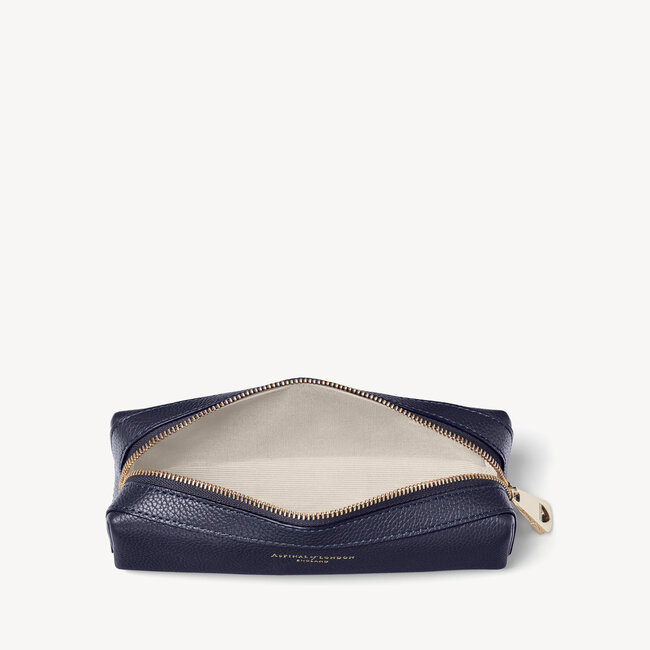 Small London Case Navy Pebble