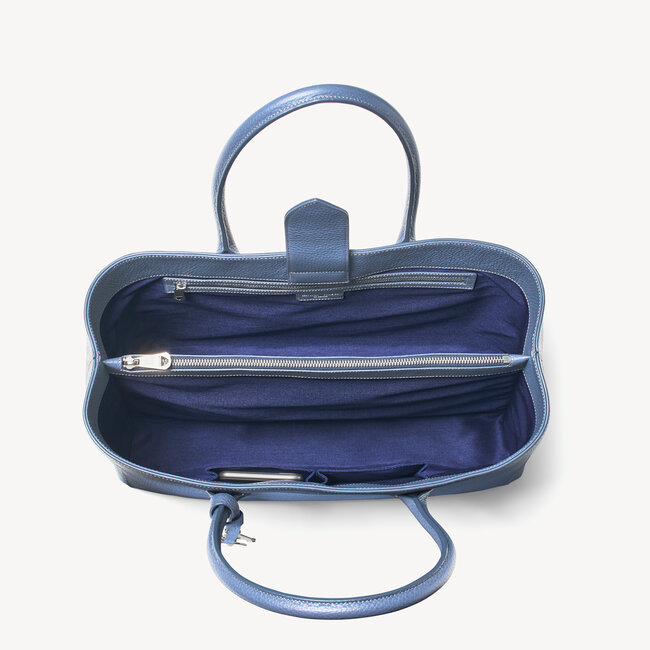 London Tote Bluebell Pebble