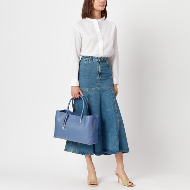 London Tote Bluebell Pebble
