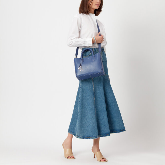 Midi London Tote Bluebell Pebble