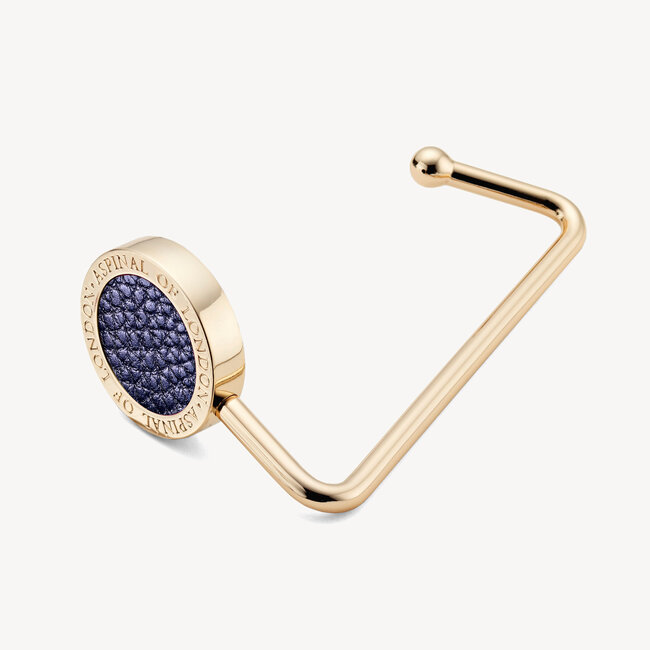 Aspinal Handbag Hook Twilight Pebble