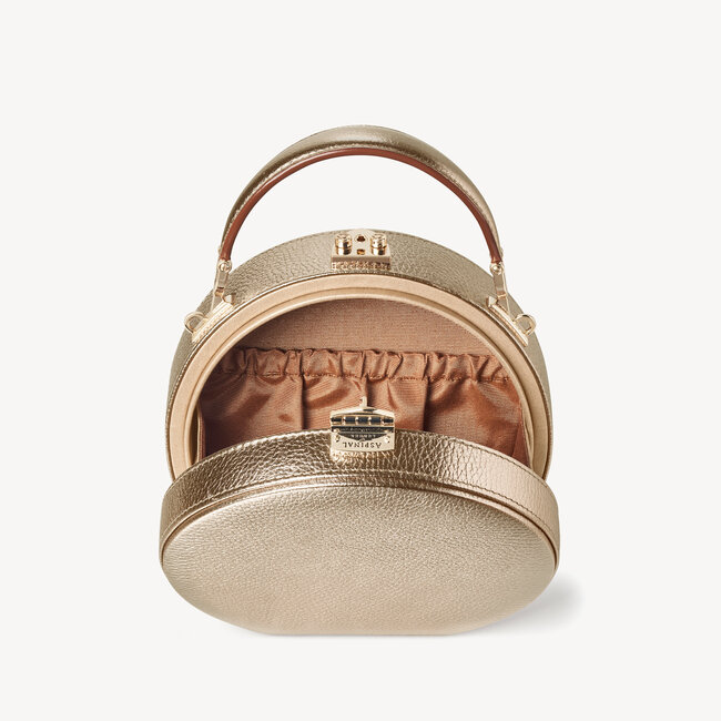 Hat Box Champagne Pebble