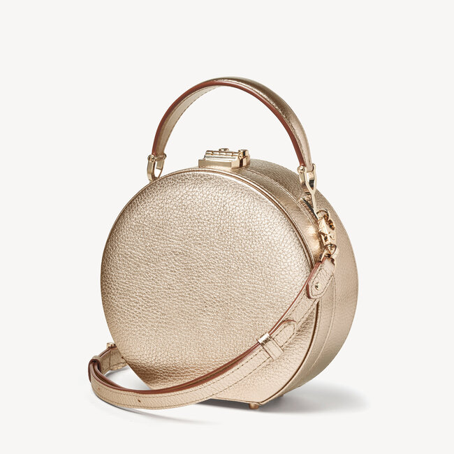 Hat Box Champagne Pebble