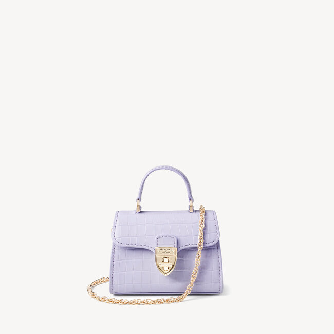 Nano Mayfair Deep Shine English Lavender Small Croc