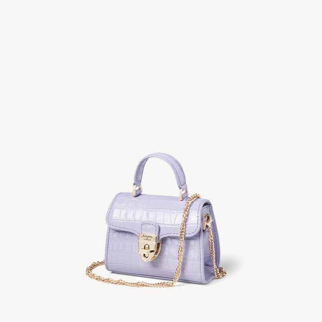 Nano Mayfair Deep Shine English Lavender Small Croc