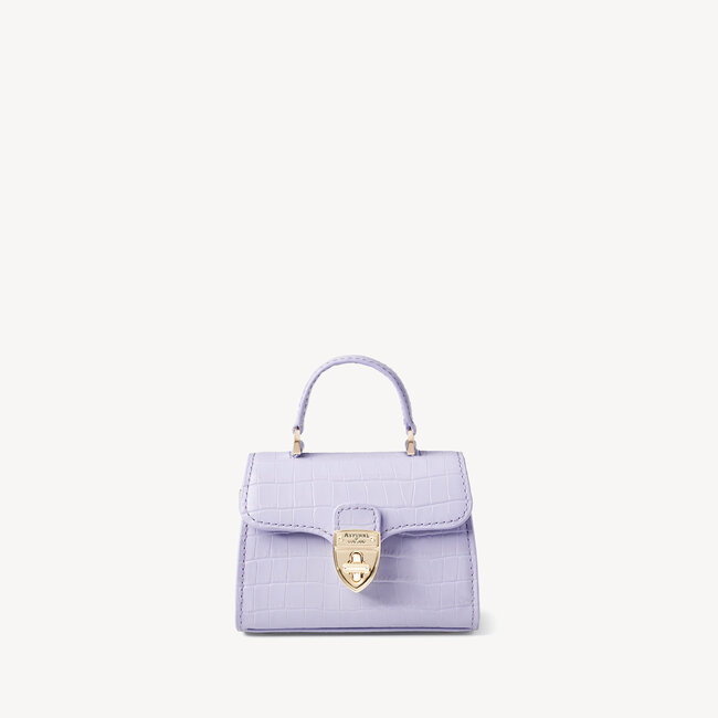 Nano Mayfair Deep Shine English Lavender Small Croc