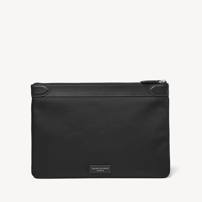 Men's Pouch Black Nylon