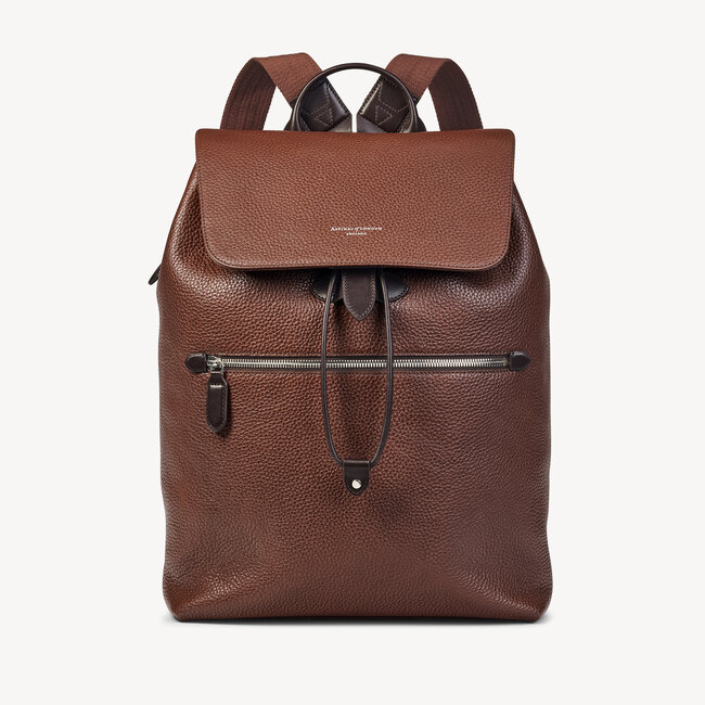 Reporter Backpack Tobacco Pebble