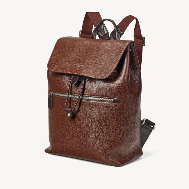 Reporter Backpack Tobacco Pebble