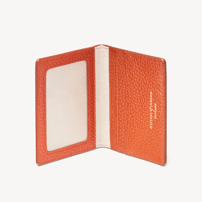 ID & Travel Card Case Marmalade Pebble