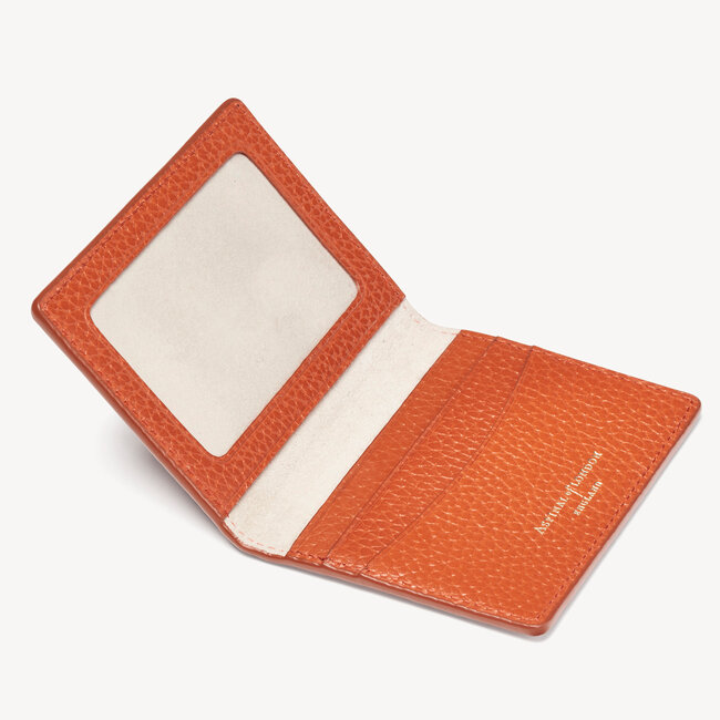 ID & Travel Card Case Marmalade Pebble