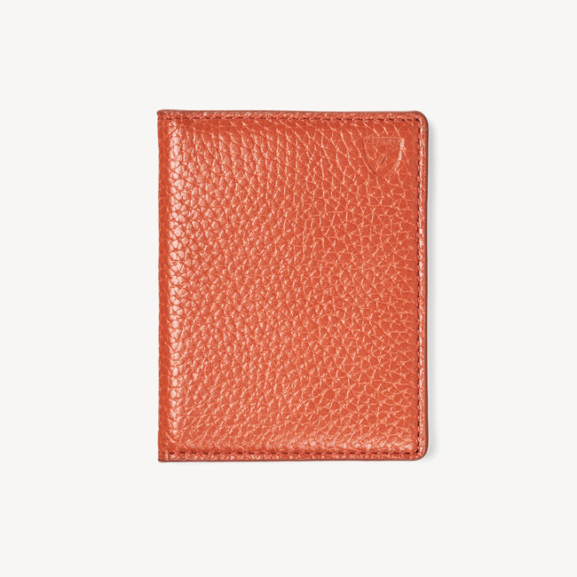 ID & Travel Card Case Marmalade Pebble
