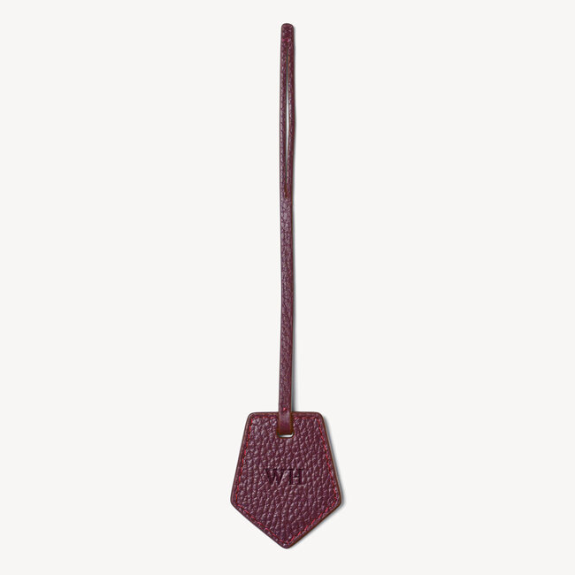 Perso Charm Burgundy Pebble