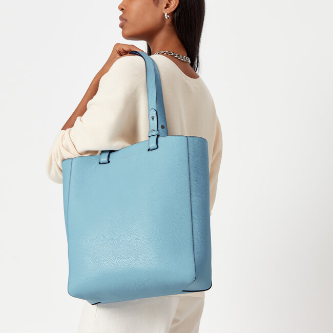 Essential Tote Azure Blue Pebble