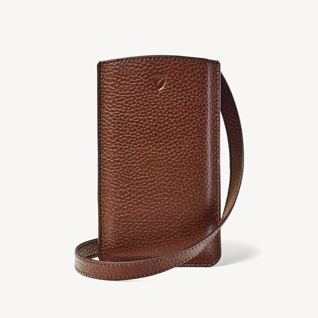 Reporter Phone Case Tobacco Pebble