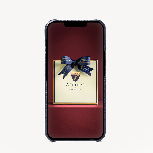 iPhone 13 Case Navy Pebble