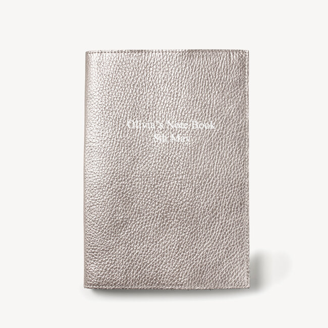 A5 Refillable Journal Silver Pebble