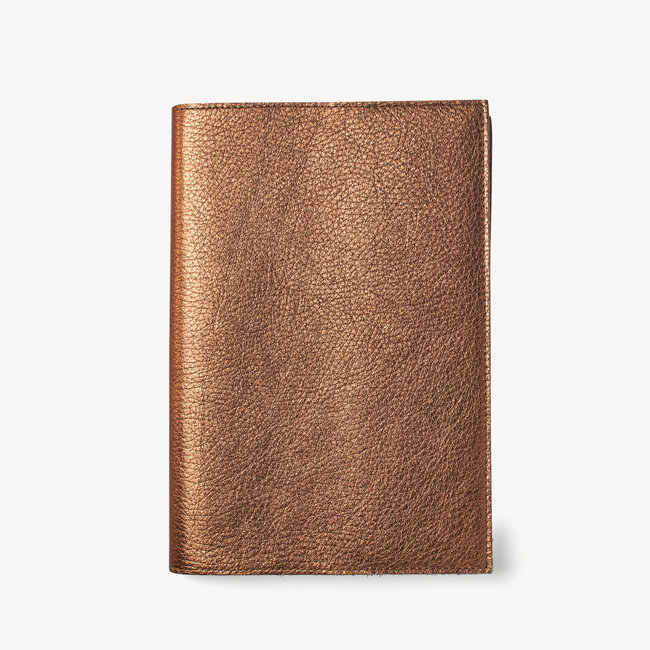 A5 Refillable Journal Bronze Pebble