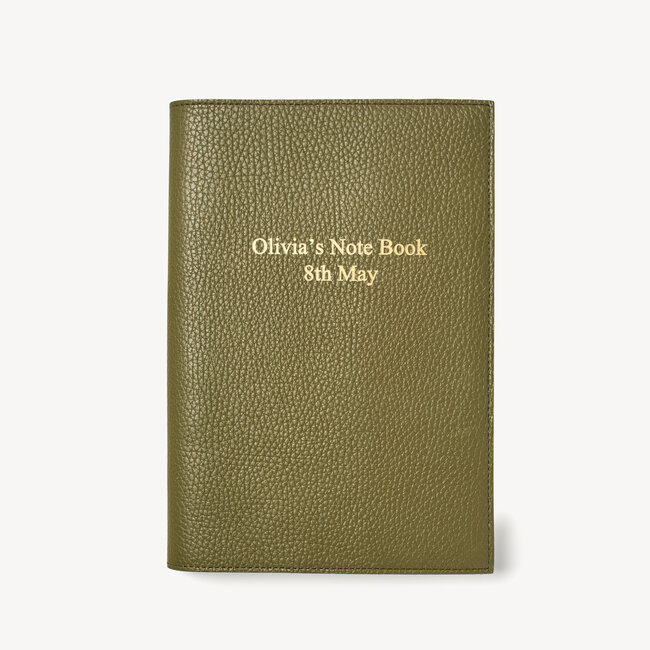A5 Refillable Journal Fern Pebble