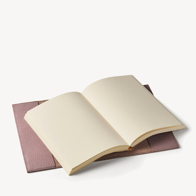 A5 Refillable Journal Heather Pebble