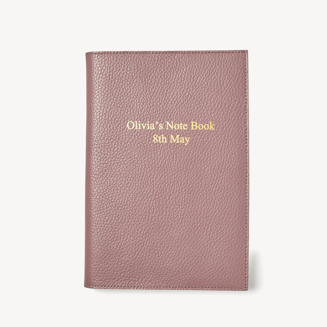 A5 Refillable Journal Heather Pebble