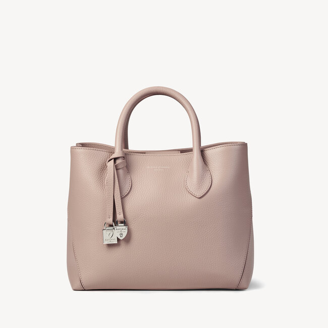 Midi London Tote Soft Taupe Pebble
