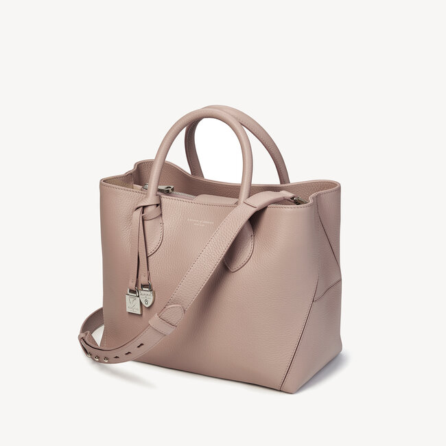Midi London Tote Soft Taupe Pebble